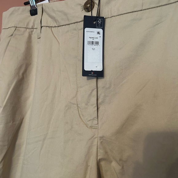 TH FLEX WOMANS TAPERED CHINO NWT SZ 12 - Picture 6 of 13